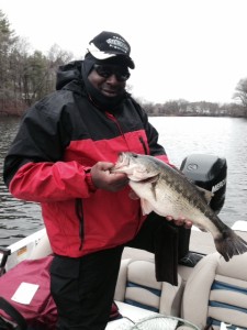 Earl Howard with a 6.34 lb largmouth on the Nashua River/Groton team Tournament 2014
